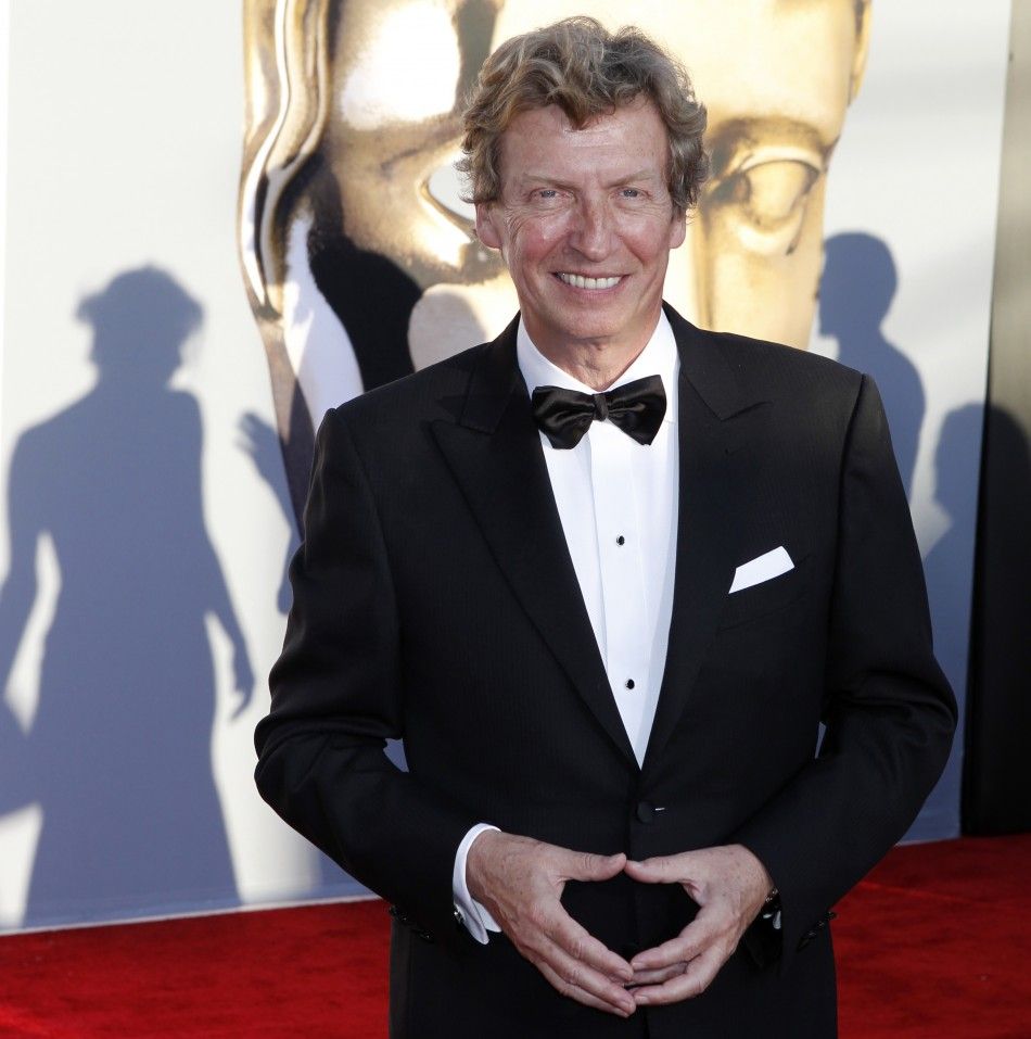 American Idol producer Nigel Lythgoe arrives at the BAFTA Brits to Watch event in Los Angeles