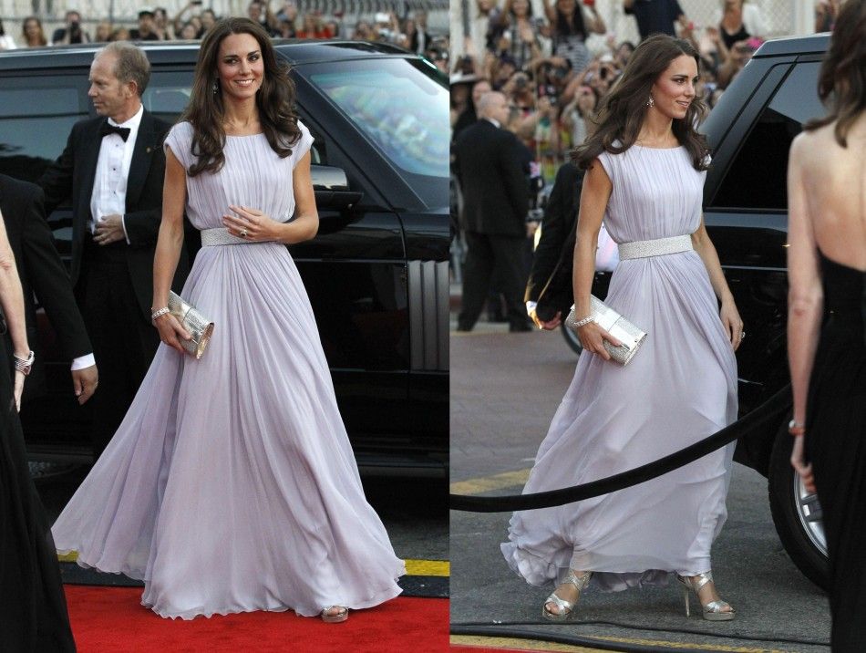 Kate Middleton graces Alexander McQueen dress 
