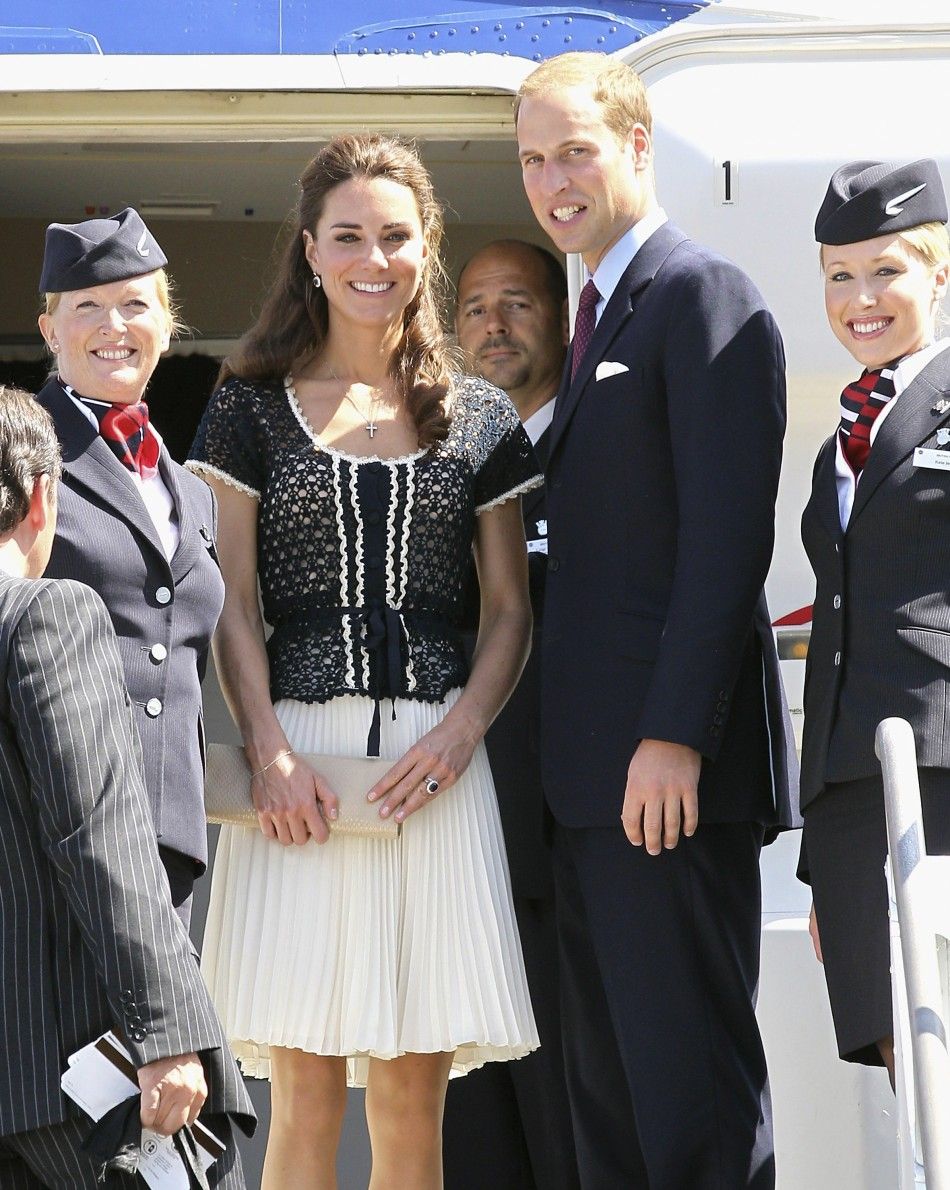 Prince William  Kate fly home Last day in California royal tour Photos