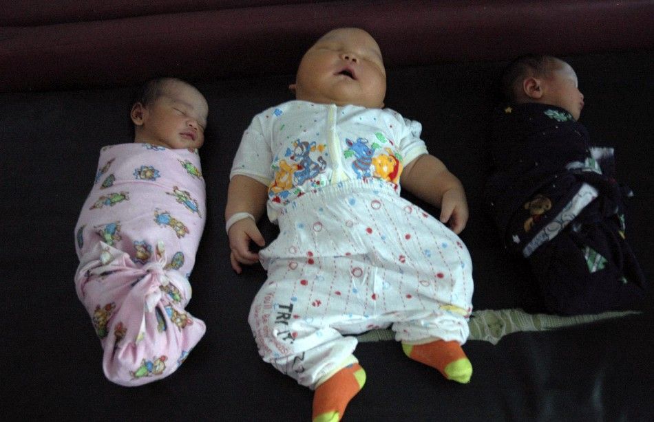 Baby at Abdul Manan General Hospital in Kisaran, Asahan regency, north Sumatra in September 2009.