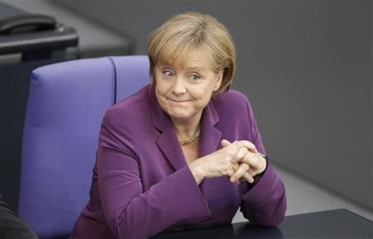 German Chancellor Angela Merkel