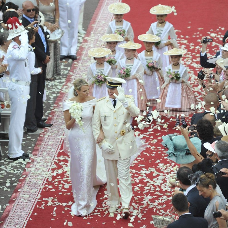 Prince Albert II and Charlene Wittstock