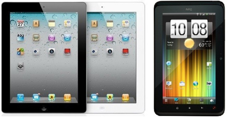 Apple iPad 2 versus HTC EVO View 4G