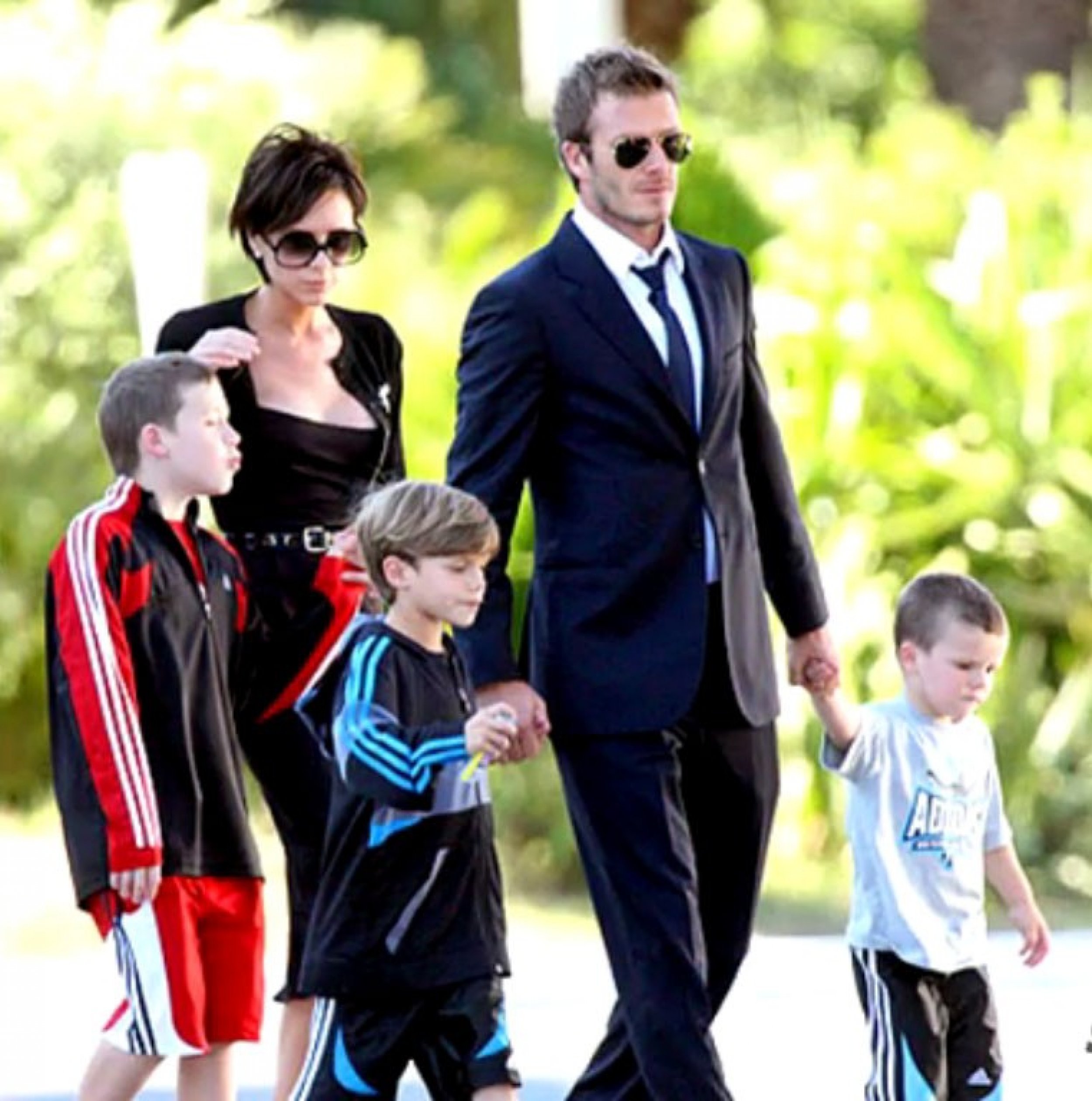 David Beckham family 