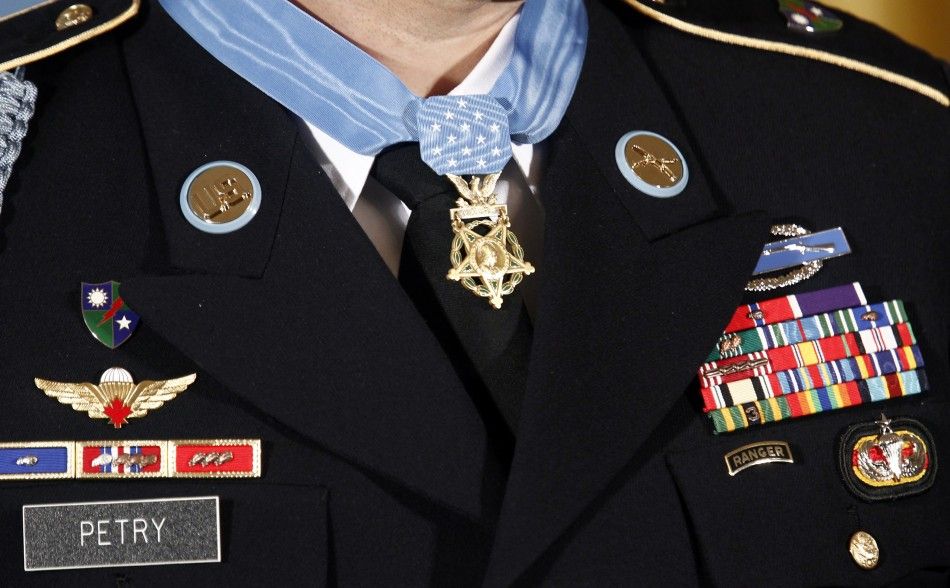 President Barack Obama awarded the Medal of Honor to Army Ranger Sergeant 1st Class Leroy Petry, the second living soldier to win the militarys highest decoration for actions in Afghanistan.