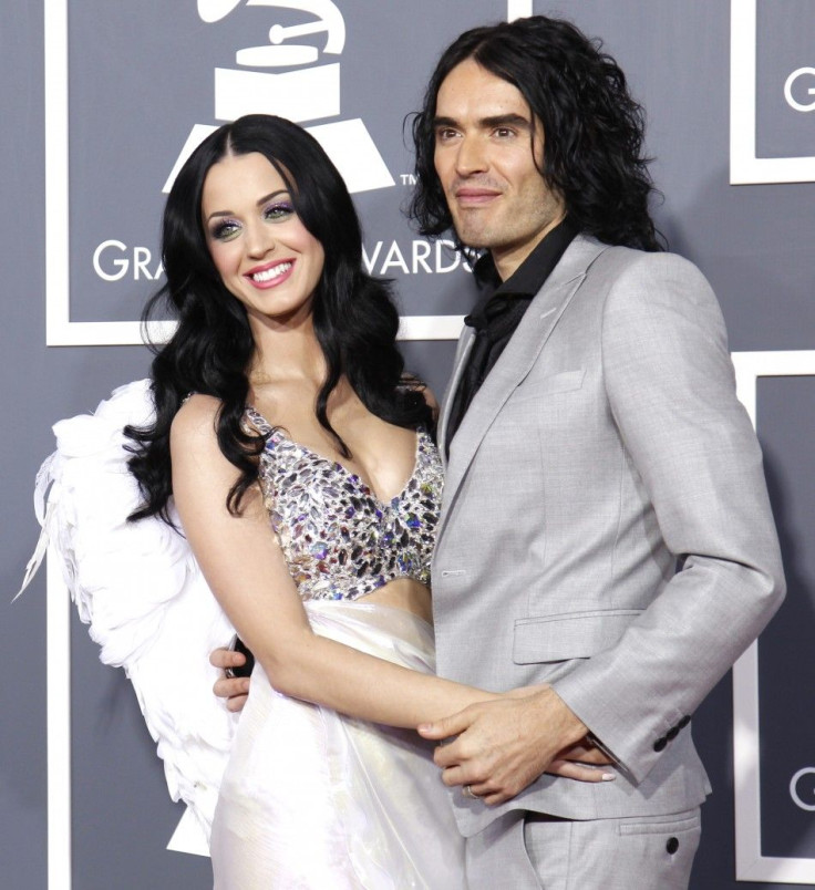 Katy Perry and Russell Brand