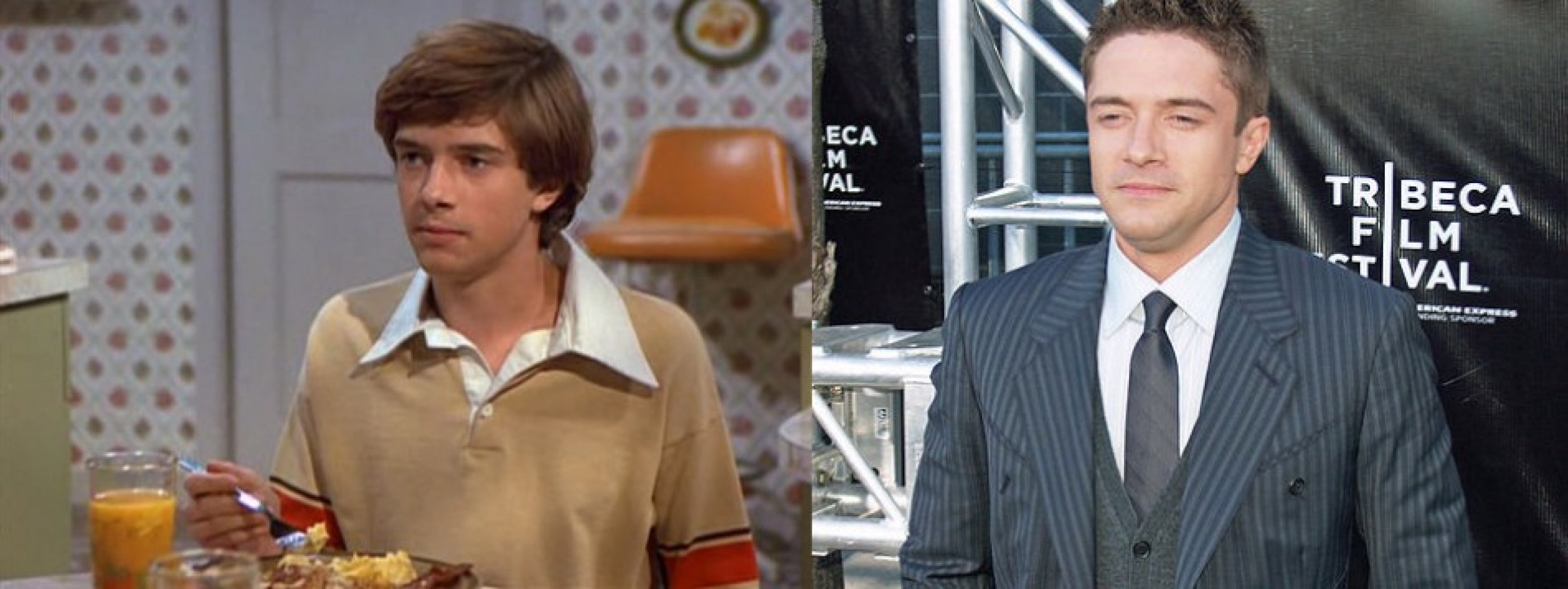 Celebrities Now And Then Mila Kunis Ashton Kutcher And Topher Grace
