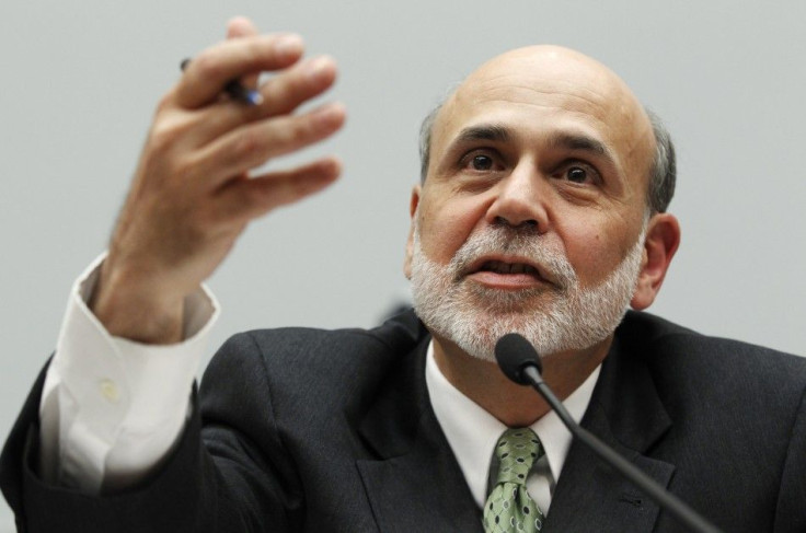 Ben Bernanke testifies before the House Financial Services Committee hearing on Capitol Hill in Washington