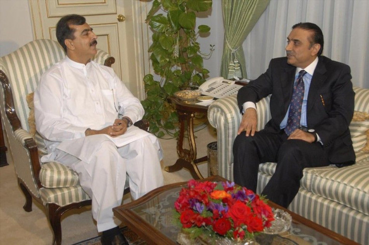 Asif Ali Zardari and PM Gilani in Islamabad