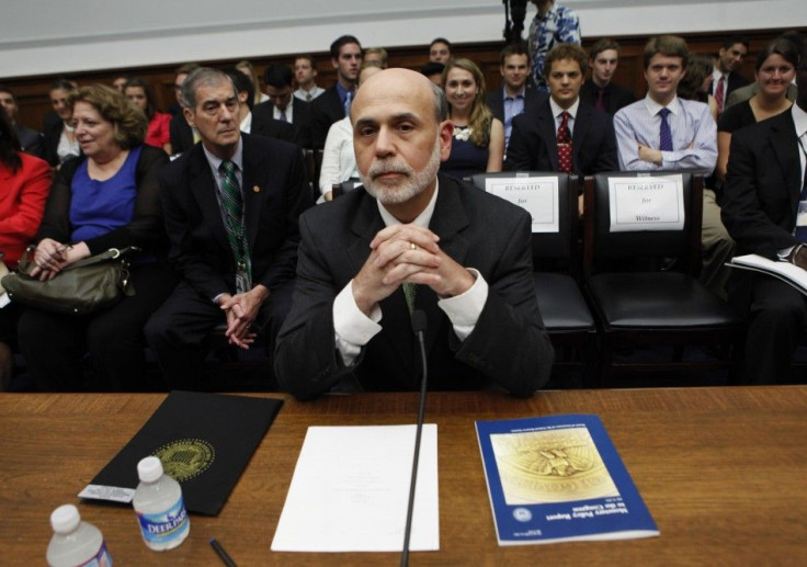 U.S. Federal Reserve Chairman Ben Bernanke 