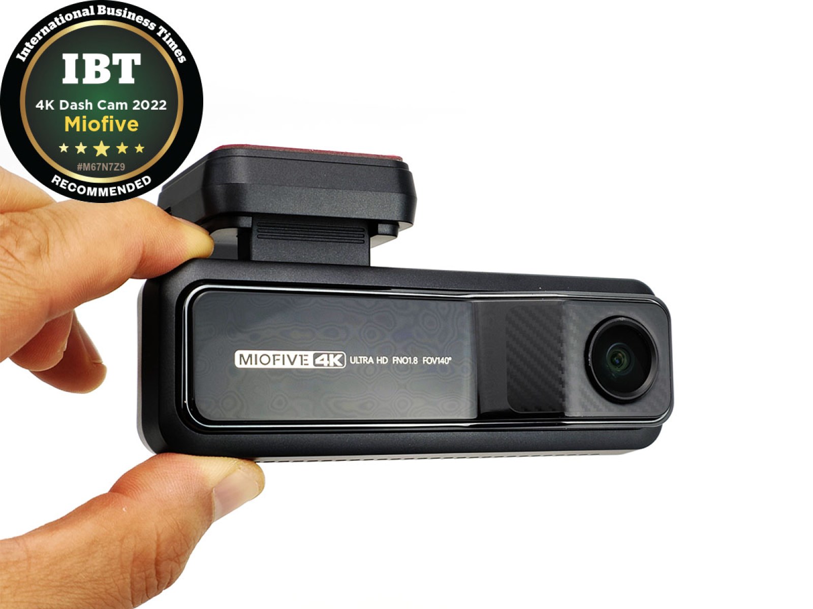 Miofive 4K Dash Cam Hands-on Review: 4K Wide-angle Dash Camera