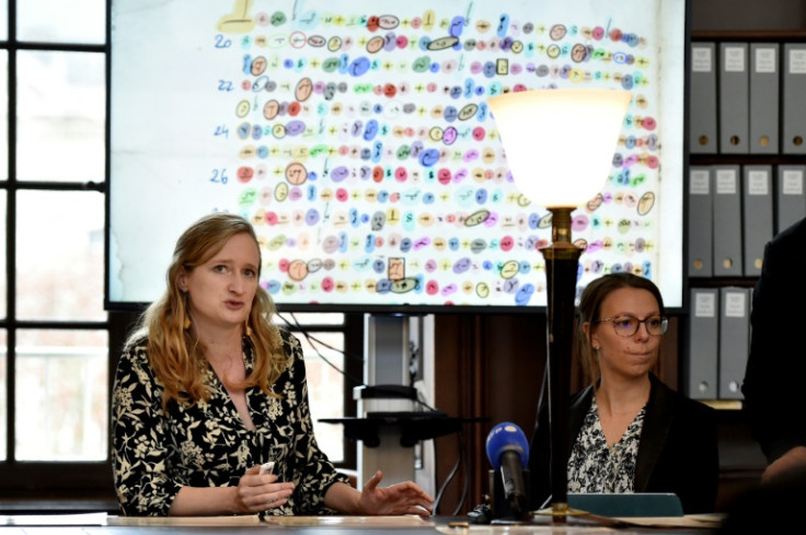 Researchers Cecile Pierrot (left) and Camille Desenclos now hope to make other discoveries