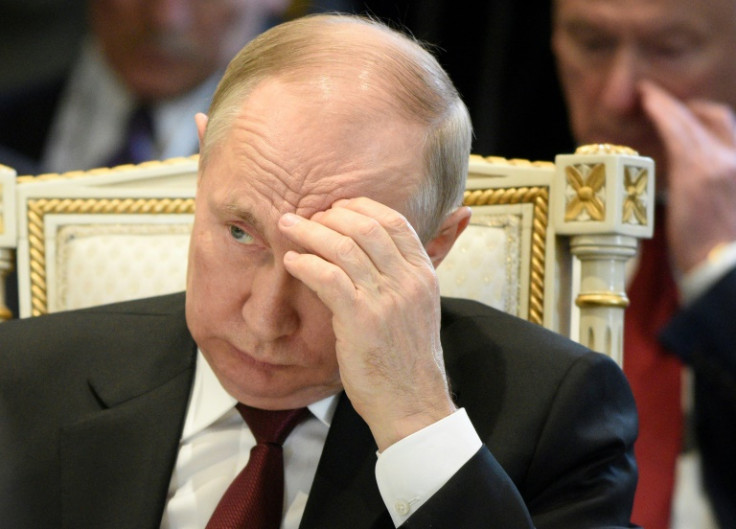 Russian President Vladimir Putin seen on November 23, 2022