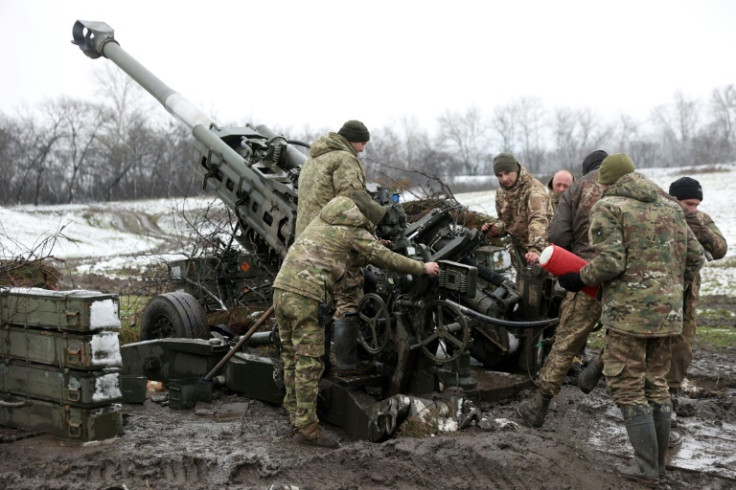 Soldiers are battling trench foot while the rain and snow have turned roads to mud on the frontline of eastern Ukraine