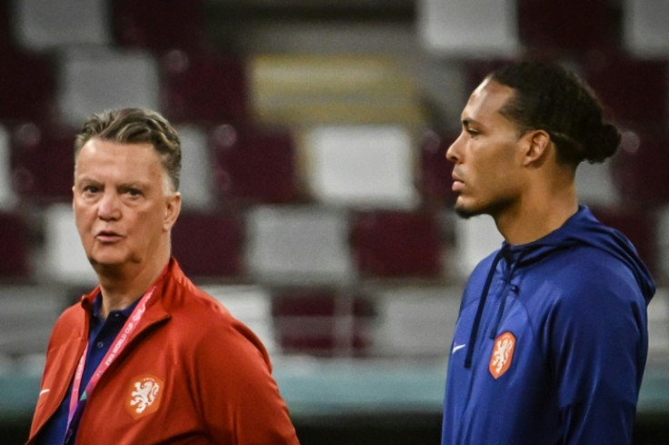 Virgil van Dijk (R) is playing in a major tournament for the first time