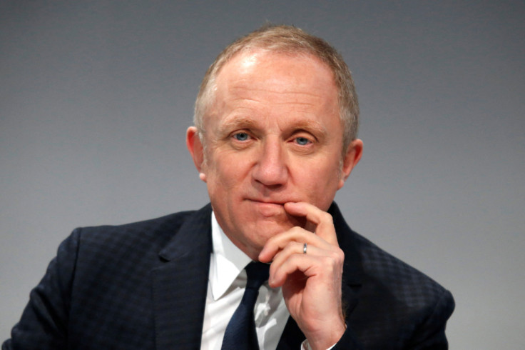 Francois-Henri Pinault, CEO and Chairman of the board of directors of Kering, attends the company's 2015 annual results presentation in Paris