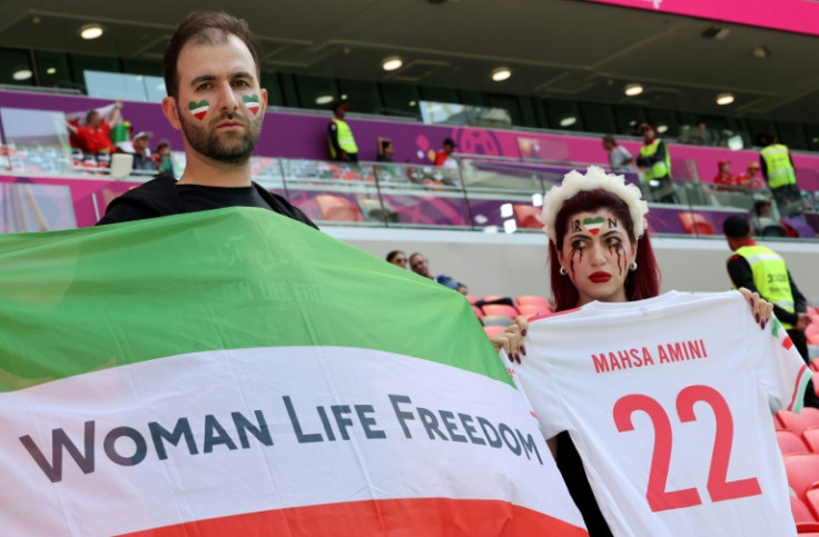 Meanwhile there is no sign of a slackening of the protests or the crackdown as Iran prepares for the already politically-loaded match on Tuesday against the United States