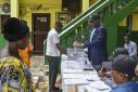 The landslide result was widely expected in the oil-rich and authoritarian Central African nation