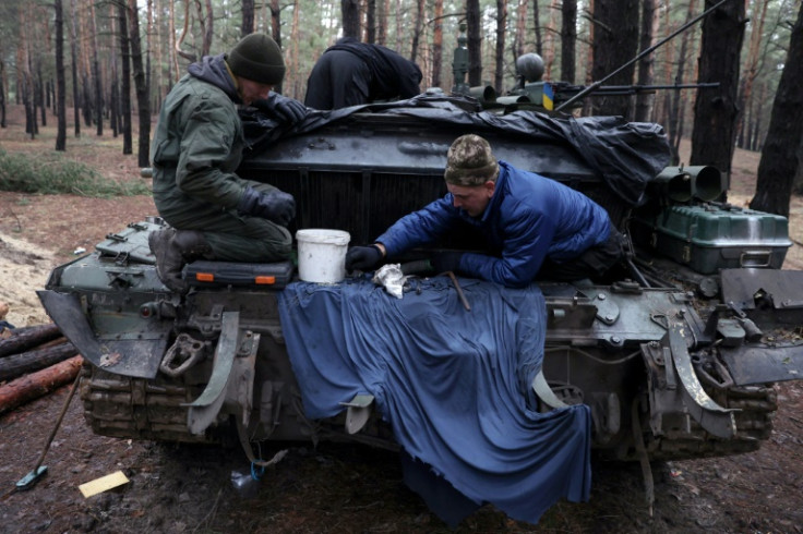 Despite heavy losses over nine months of fighting, the tank platoon members remain confident they will win the war