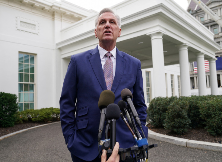 McCarthy speaks at the White House in Washington