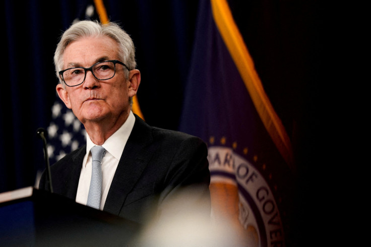 Federal Reserve Chair Powell speaks during news conference in Washington