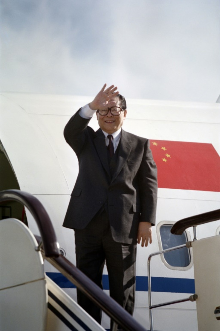 China's former leader Jiang Zemin, seen here in 1991, leaves a mixed legacy