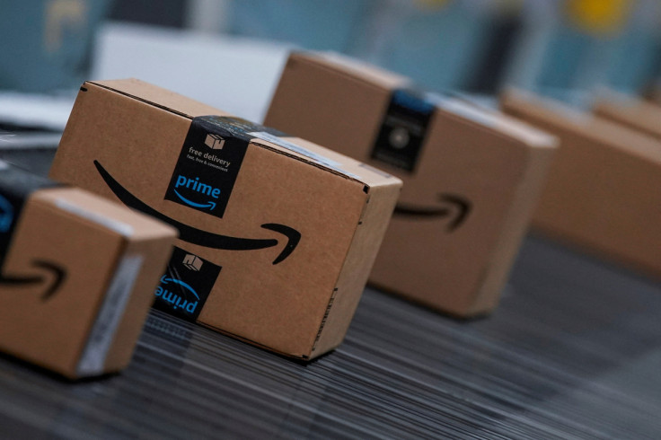 Cyber Monday at the Amazon fulfilment centre in Robbinsville Township in New Jersey