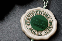 The Rolex Certified Pre-Owned seal.
