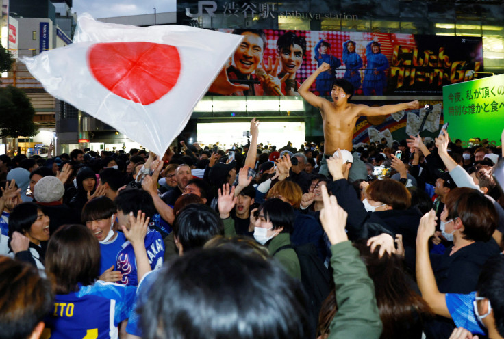 FIFA World Cup Qatar 2022 - Fans in Tokyo watch Japan v Spain