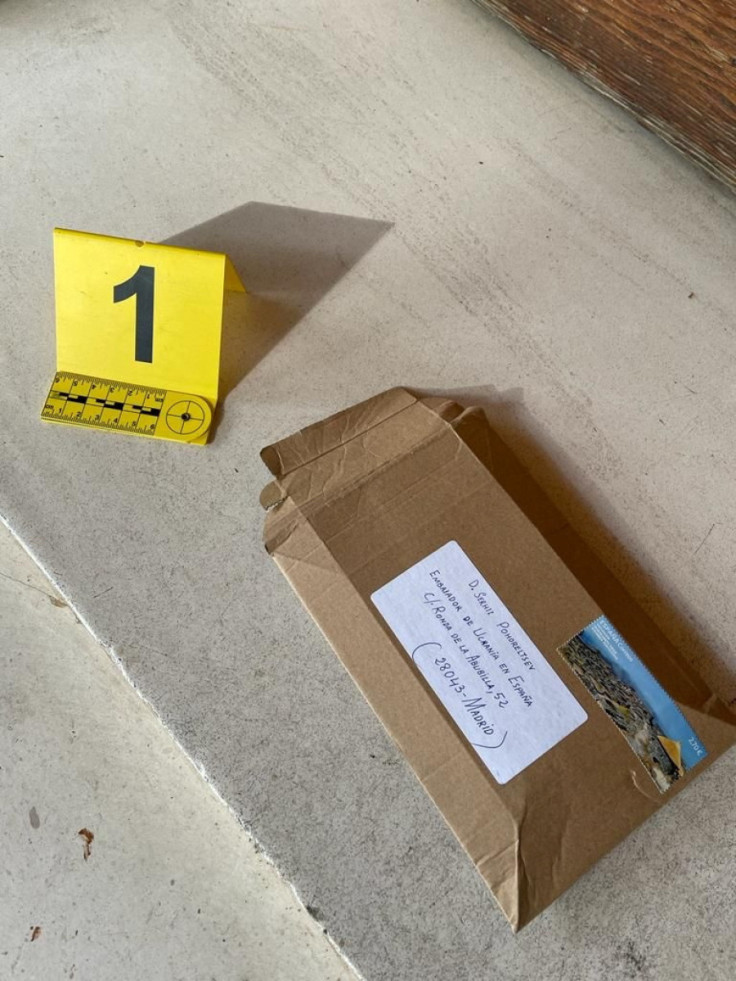 Package sent to Ukrainian Embassy in Madrid
