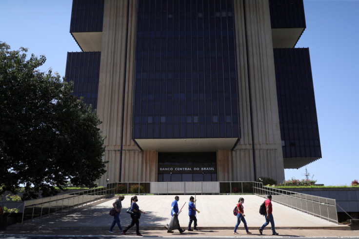 The Central Bank headquarters building in Brasilia
