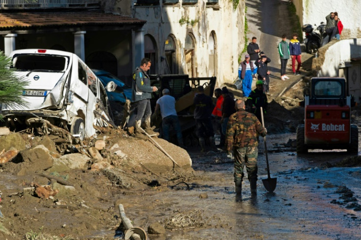 Some '49 percent of the territory of Ischia is classified as at a high or very high risk of landslide', the environment minister said