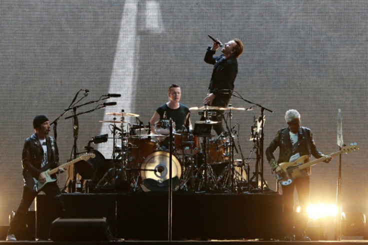 Irish rock band U2 has sold some 170 million albums worldwide