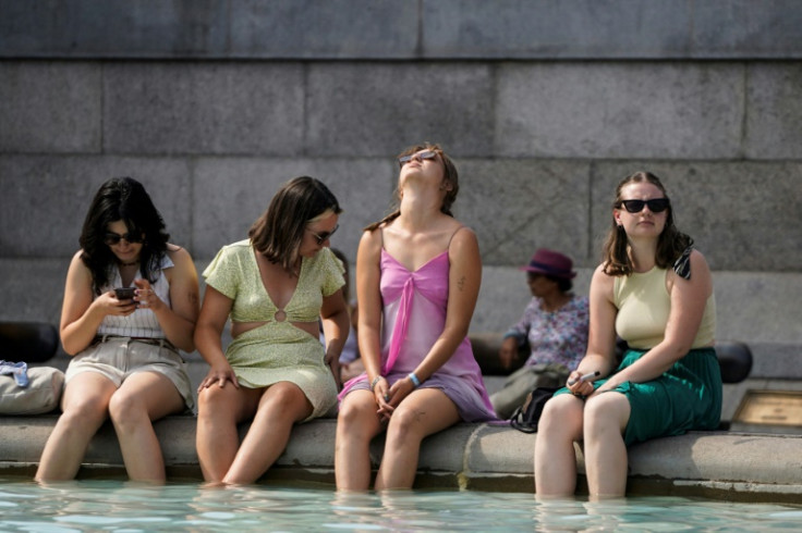 Europe sweltered and temperatures topped 40C (104F) in Britain for the first time