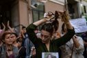 Support for Iranian protesters have spread worldwide, with women cutting their hair in solidarity