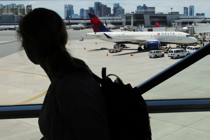 Travelers at Logan Airport ahead of the July 4th holiday weekend in Boston