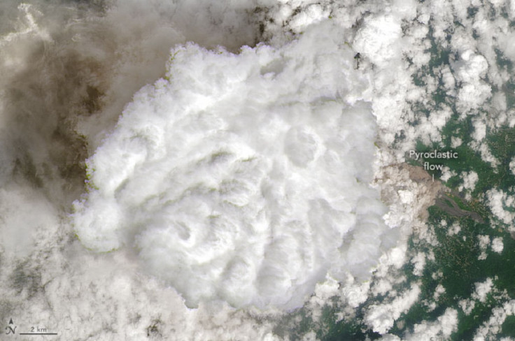 Mount Semeru, Landsat, Volcano Eruption, Indonesia, Satellite,