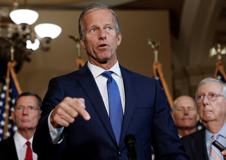 U.S. Senate Republicans hold weekly policy lunch at U.S. Capitol in Washington