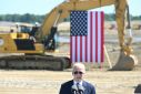 US President Joe Biden visited the site of a future Intel semiconductor plant in Ohio and is now seeing another, built by TSMC, in Arizona
