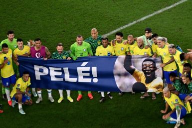 Brazil's national football team paid tribute to legendary player Pele after their dazzling 4-1 win over South Korea in the World Cup in Qatar