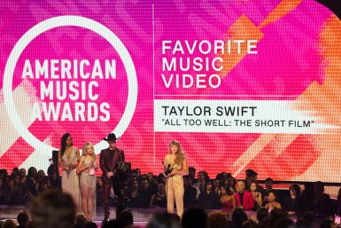 2022 American Music Awards at the Microsoft Theater in Los Angeles