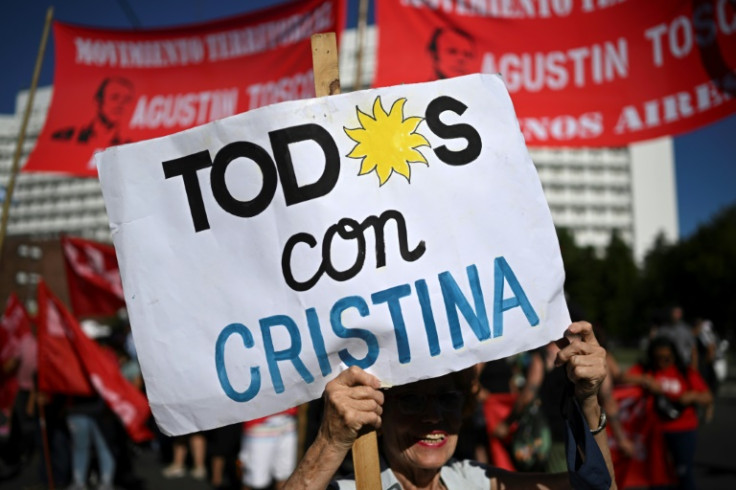 Cristina Kirchner still maintains fervent support among her working-class base