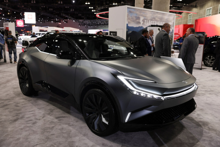 Press day at the Los Angeles Auto Show