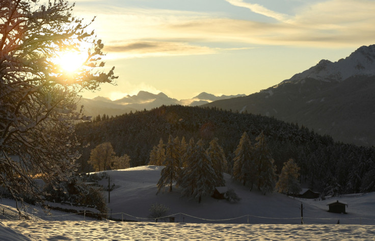 Snowfall in Tirol