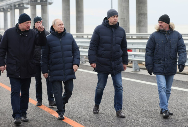 Putin spoke days after visiting the bridge linking Moscow-annexed Crimea to Russia's mainland weeks after it was bombed
