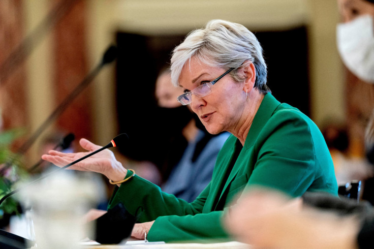 U.S. Energy Secretary Granholm speaks at the State Department in Washington