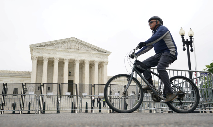 The U.S. Supreme Court is seen as justices return to meet at the court in Washington