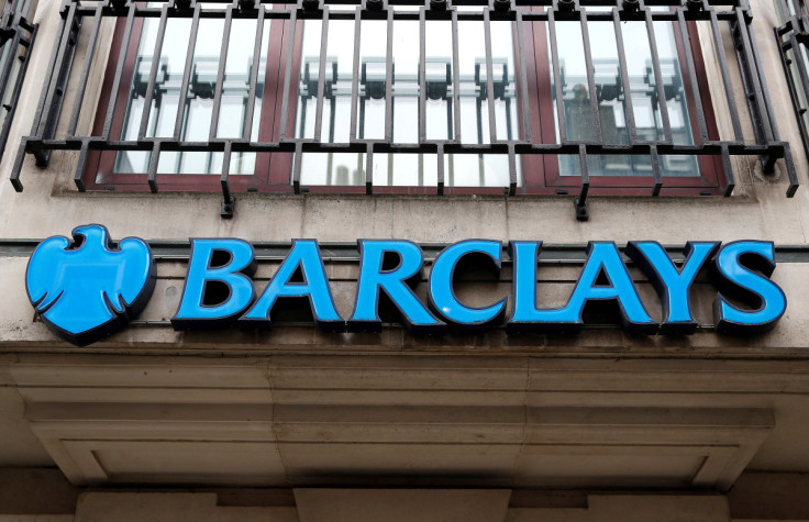 A branch of Barclays Bank is seen, in London