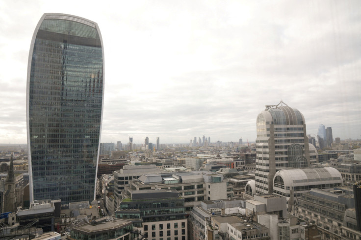 A view of London skyline seen from Lloyd's building in London