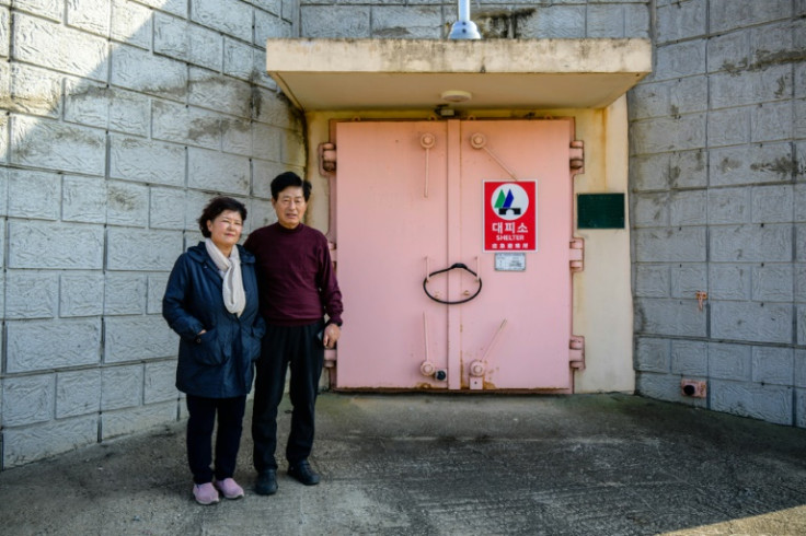 Locals say they have learnt to live with constant tension - the Korean War ended with an armistice, leaving the two sides technically still at war